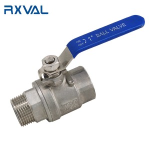 Professional China China 3PC Female Threaded End Ball Valve with Locking
