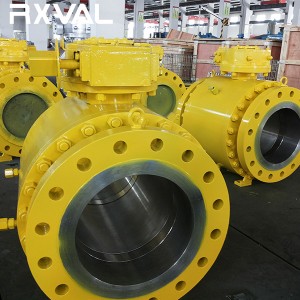 3-Piece Trunnion Mounted Ball Valve