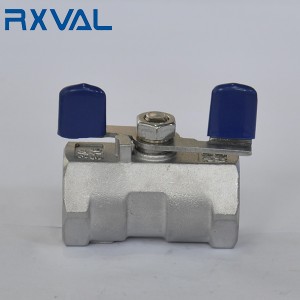 1 Piece Stainless Steel Ball Valve 1000 psi