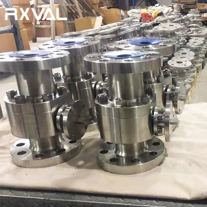 Metal Seat Forged Trunnion Mounted Ball Valve