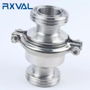 Sanitary check Valve Thread End
