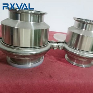 Factory Supply Food Grade Sanitary Clamp Ends 316L Stainless Steel Check Valve