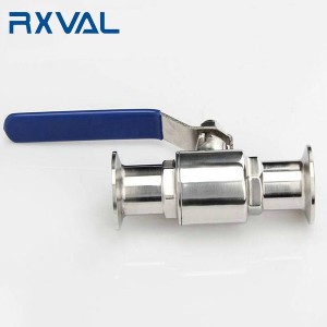 SMS Sanitary Ball Valve Clamp End