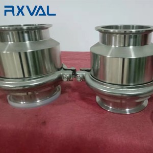 Factory Supply Food Grade Sanitary Clamp Ends 316L Stainless Steel Check Valve